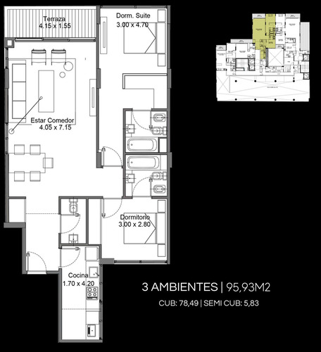 Imagen 4 de 10 de Departamento Venta 3 Ambientes Belgrano R