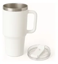 Comprar Vaso Térmico Quencher Neo Classic 900ml Mediano Con Bombilla Blanco 900ml