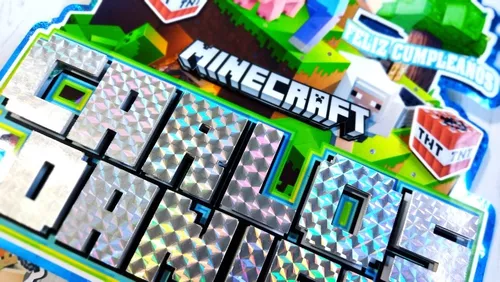 minecraft #caketopper #tortaspetitecreme 🔴20 personas 🔴Plátano