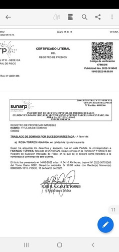 Terreno 6 Hectáreas San Clemente Piscokm 7 Via Libertadores