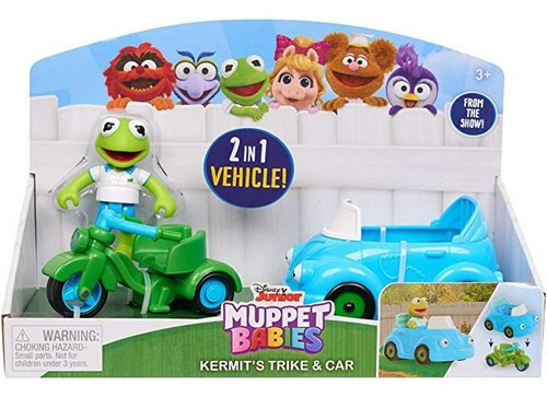 Muppets Kermit Bebés 14431 N N Trikle Coches, Multicolor