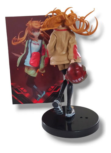 Figura Anime Accion Evangelion Asuka Langley Casual