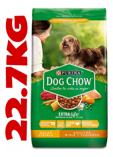 Dog Chow Adulto Mini Y Peq 22kg