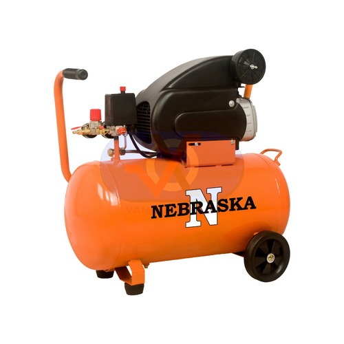 Compresor De Aire Nebraska 50l 1500w 2hp 115psi 8bar Sin Int