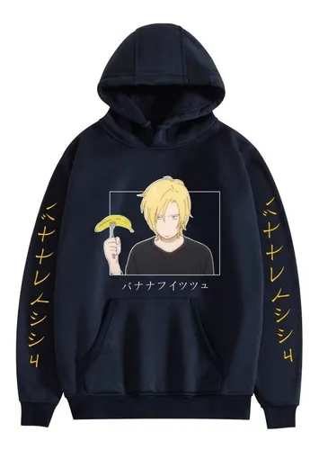 Banana Fish Moda Cómodo Anime Sudadera Con Capucha N MercadoLibre