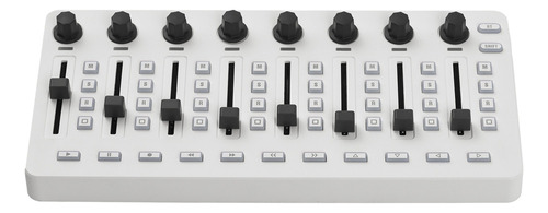 . Controlador Midi, 8 Botones De Mezcla, Consola De Control