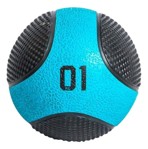 Medicine Ball 1kg Bola Crossfit Borracha Natural Liveup Pro