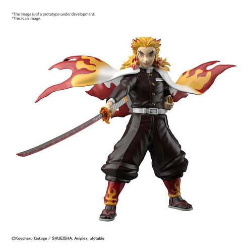 Bandai Model Kit Kyojuro Rengoku Kimetsu No Yaiba