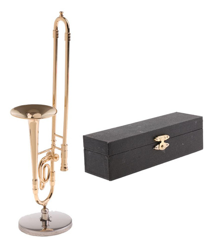 Instrumentos Musicales En Miniatura Modelo De Trombón De