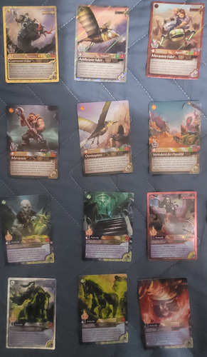 Lote Caja De Cartas Fantasy Riders, Panini (Usado)