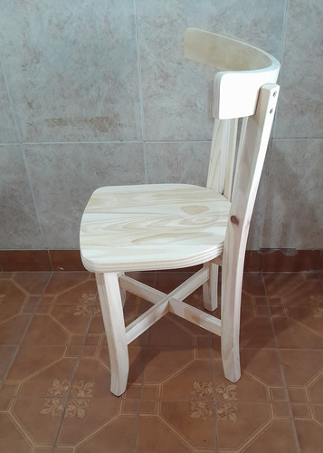 Mesa 1.20x70 + 4 Sillas Thonet , Living Comedor , En Pino