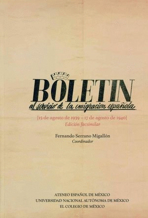 Libro Boletín Al Servicio De La Emigración Española Sku