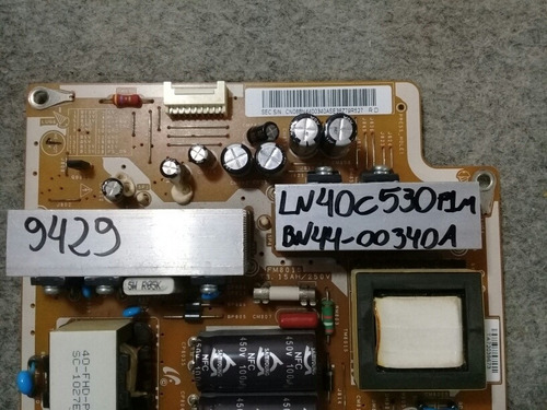 Placa Da Fonte Tv Samsung Ln40c530f1m.bn44-00340a (Usado)