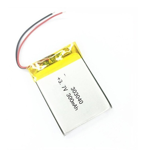 Bateria Litio 3.7v Recargable 300 Mah 303040 Para Bluetooth
