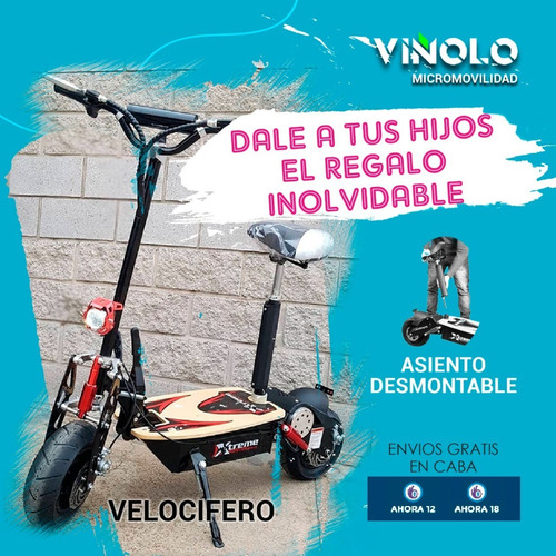 Imagen 7 de 15 de Velocifero Electrico Sunra No Necesitas Registro /m