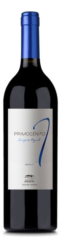 Vino Primogénito Sangre Azul Merlot 750ml.