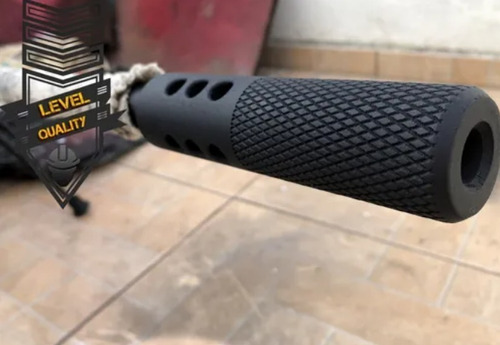Supressor Silenciador Airsoft Ares Striker S1 Rosca Esq Ccw