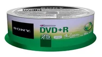 Comprar Sony 25dpr47sp 16x Dvd+r 4.7gb Recordable Dvd Media 25