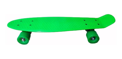 Patineta Skate Color Verde Para Niños