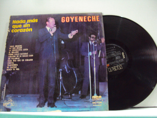 Vinilo Lp 210 Nada Mas Que Un Corazon Goyeneche 