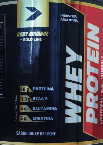 Imagen 5 de 9 de Whey Protein 3 Kg. Proteína Pura. Body Advance