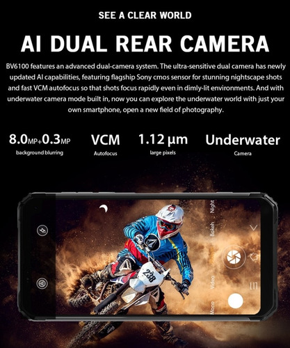 Blackview Bv6100 - Resistente Indestructible /único En Chile