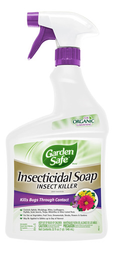 Garden Safe Jabn Insecticida Listo Para Usar De 32 Onzas