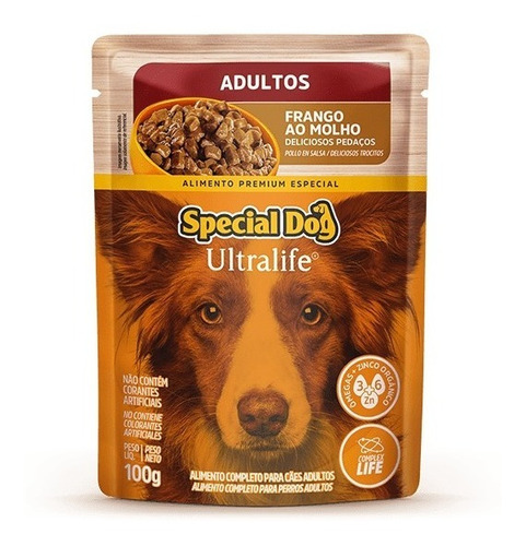 Special Dog Sache Cães Adulto Sabor Frango 100g