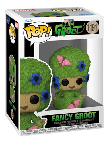 Funko Pop! Marvel: I Am Groot - Fancy Groot #1191