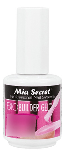 Biobuilder Gel Estructurador Mia Secret Perfect Pink 15ml Color Rosado