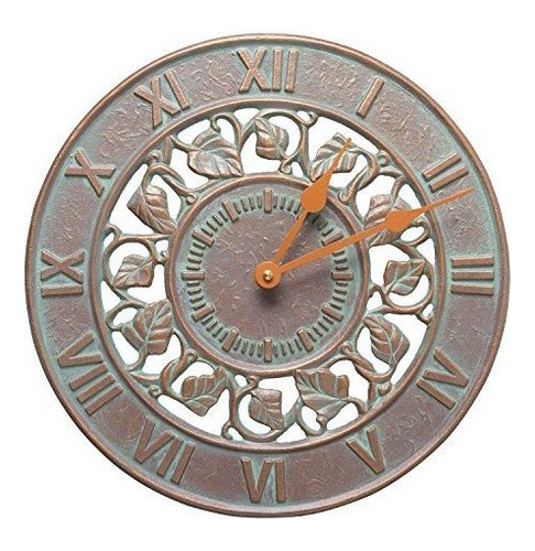 Whitehall Productos Hiedra Silueta Reloj Cobre Verdi