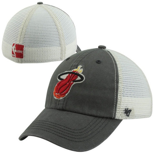 Gorra Nba '47 Brand Miami Heat Hardwood Classics Talla Osfm