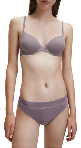 Corpiño Con Aro Relleno Ligero Calvin Klein Original 36 Ddd