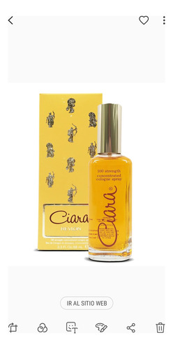 Perfume Original Revlon Ciara 68ml Dama 
