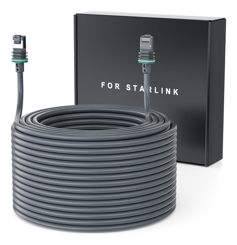 Cable Ethernet Starlink Gen 3 150 Pies V3 Impermeable