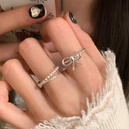 Anillo Con Apertura De Lazo Irregular, 5 Unidades, Anillos P