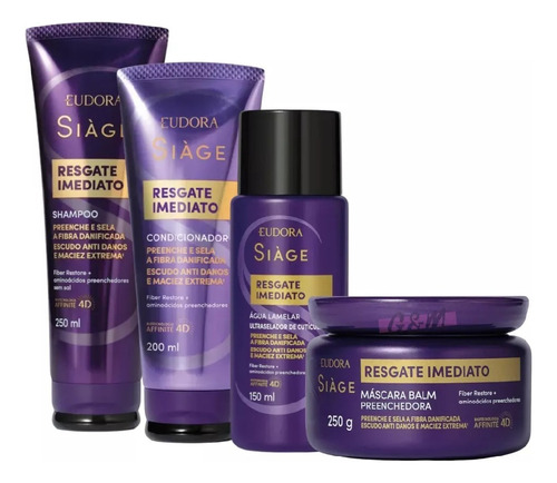 Combo Completo Resgate Imediato Siàge Eudora
