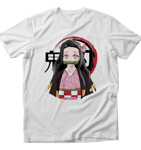 Playera Nezuko Kimetsu No Yaiba Anime | Colores