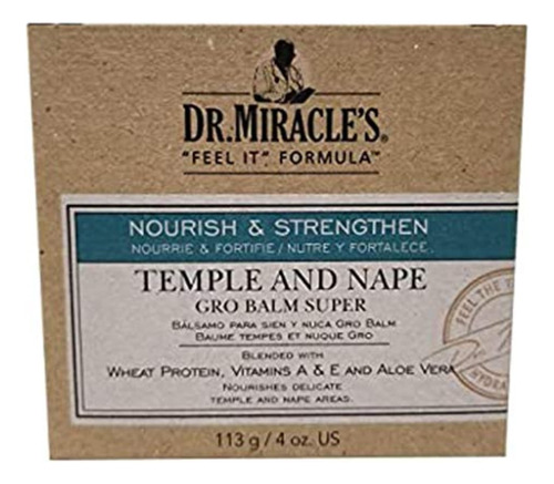 Dr. Miracle's Strengthen Balsamo De Templo Y Nuca Gro Super