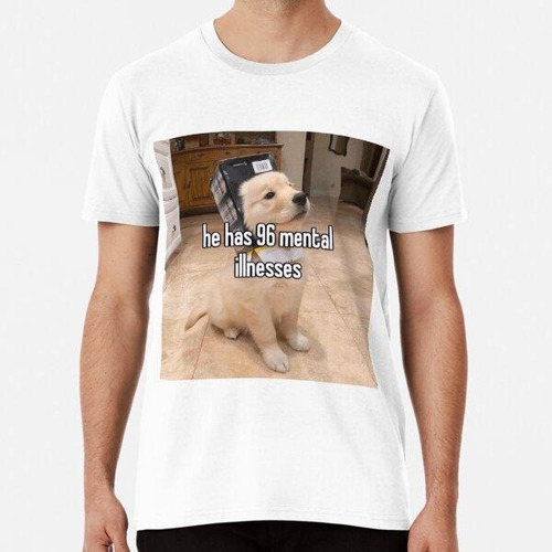 Remera Divertido Lindo Diseño De Perro Meme Cool Algodon Pre