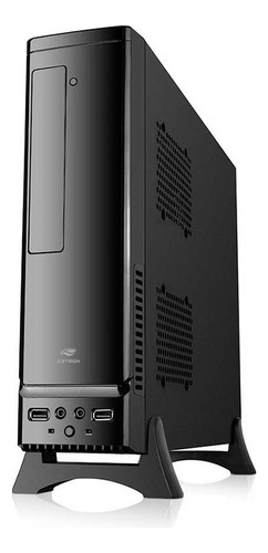 Gabinete C3tech Desktop Dt-100v2bk Com Fonte Ps-200sfx 200w