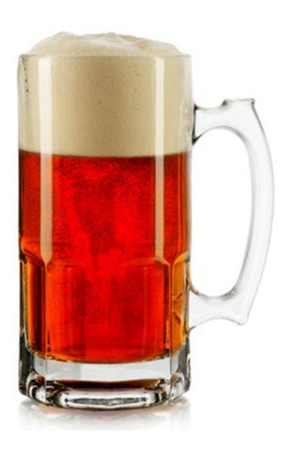 Vaso Shop Shopero Cervecero Vidrio - Tipo Irlanda   1 Litro 