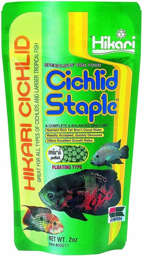 Hikari Cichlid Staple 57g Alimento Peces Ciclidos