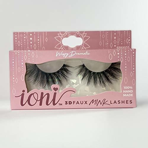 Pestañas Postizas - Ioni 3d Faux Lashes Xl Wispy Dramatic