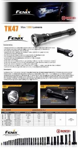 Lanterna Fenix TK47