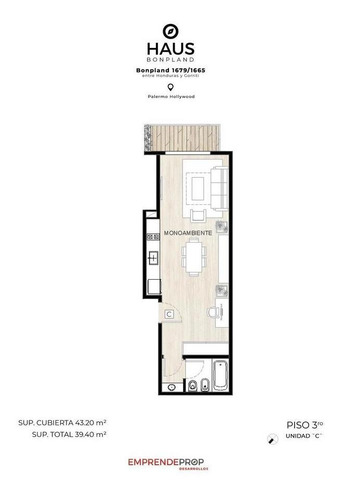 Imagen 9 de 19 de Departamento - Palermo