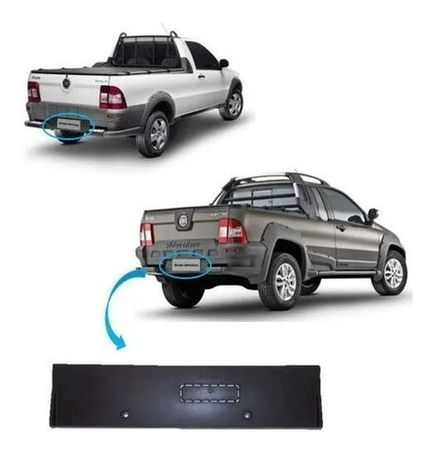 Suporte Placa Strada Adventure / Working 2004 2013 Original