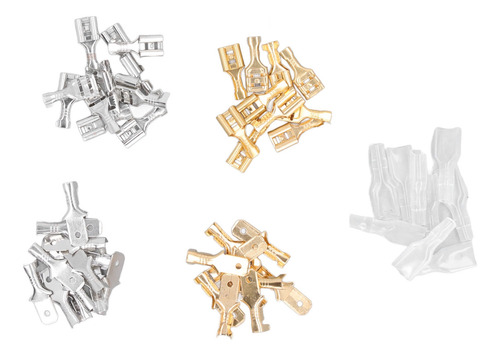 Kit Surtido De Bloques De Terminales Wire Crimp, 540 Piezas,