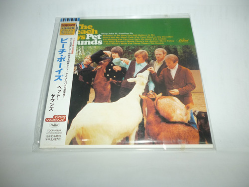 Cd The Beach Boys Pet Sounds 1966/2000 Imp Japão Obi Mono (Usado)