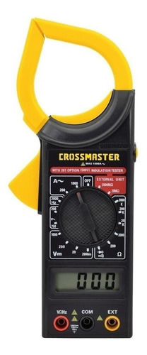 Pinza amperimétrica digital Crossmaster 9936591 1A 